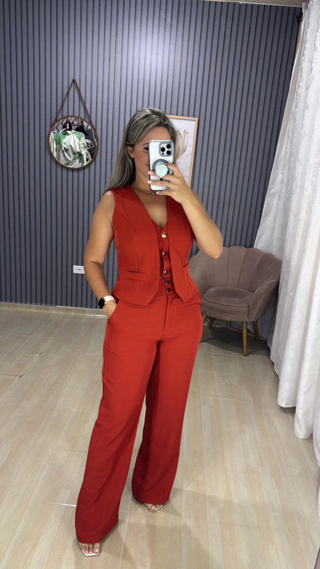 CONJUNTO ALFAIATARIA ESSENCIAL